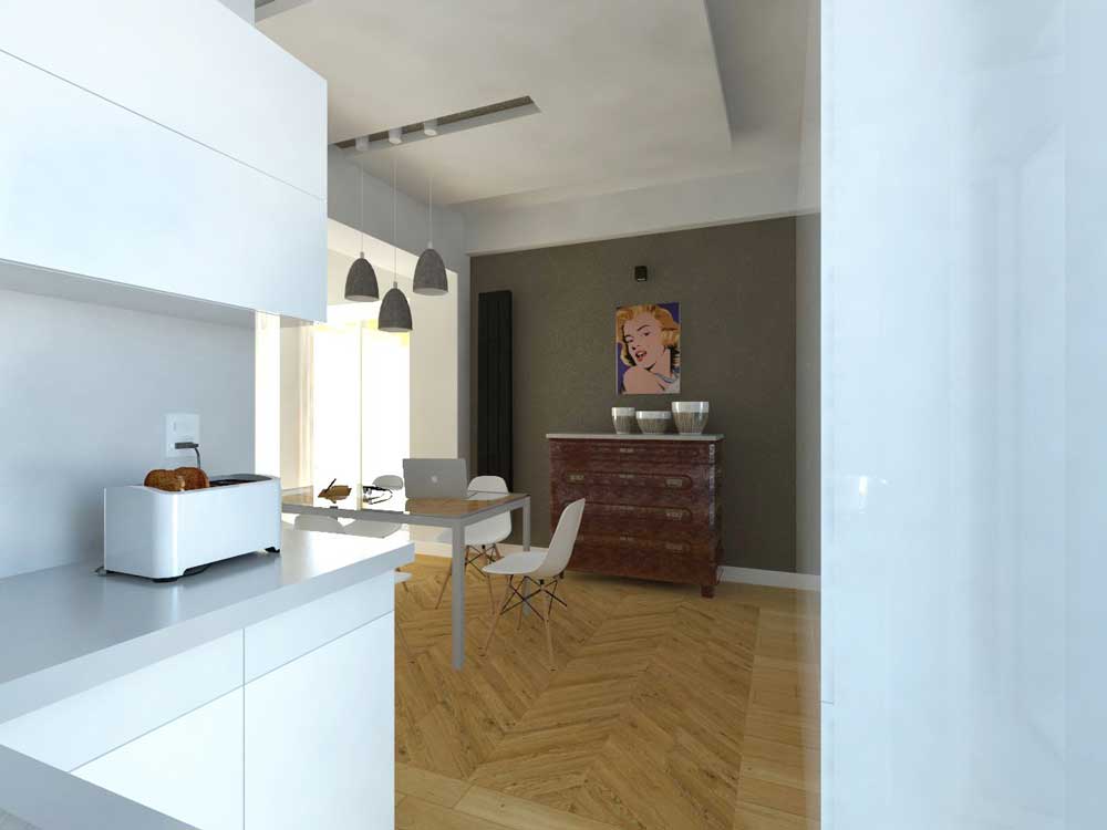 CASA-AI-render-living-pranzo dalla cucina - architetturaincasa