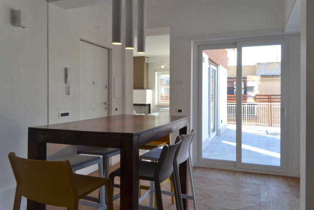 casa AI vista della sala da pranzo - architetturaincasa