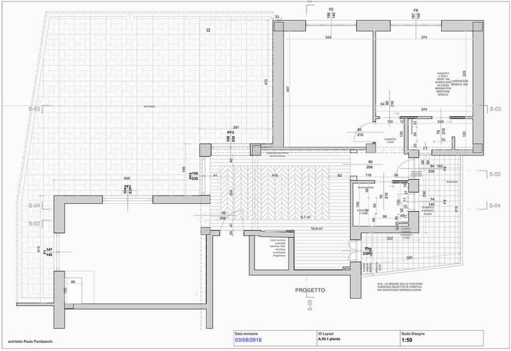 casa AI - Planimetria di progetto