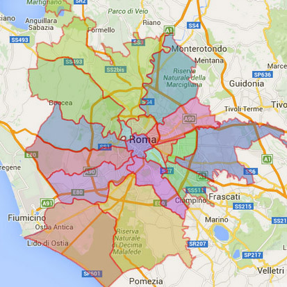 Municipi e ASL di Roma